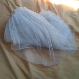 🩷 NWOT Womens Loft Size 4P Baby Pink Mesh Type Tutu Skirt Halloween Ballerina